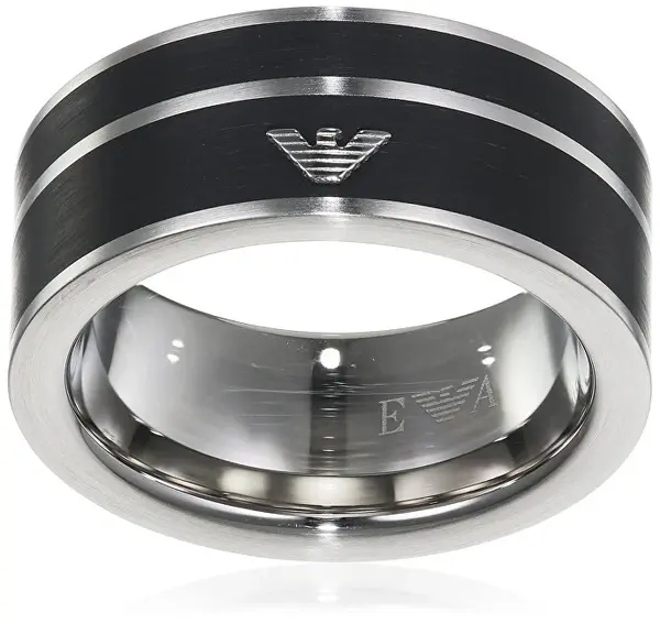 Emporio armani Modern Steel Ring EGS2032040 - Circuit: 62 mm