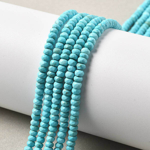 Natural Howlite Beads Strands