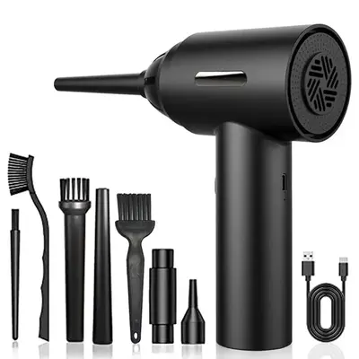 USB Rechargeable Car Dust Blower, Cordless Air Duster, Portable Air Pump, Electric Air Blower Machine, Mini Cleaner Tool, Cor...