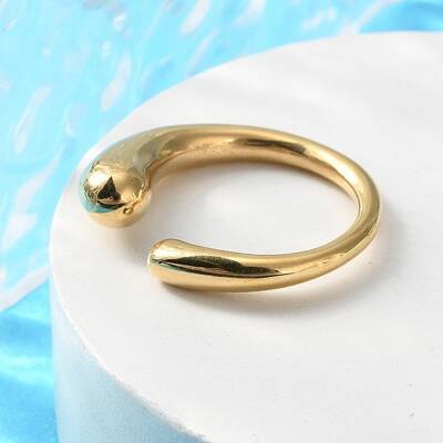 Ion Plating(IP) 304 Stainless Steel Cuff Rings