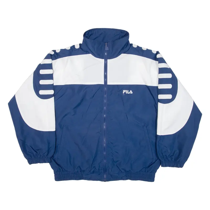 FILA Mens Track Jacket Blue L