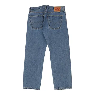 505 Levis Jeans - 34W 29L Blue Cotton