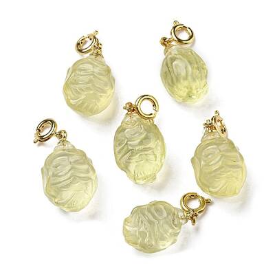 Natural Citrine Pendant Decorations