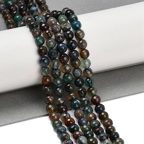 Natural Agate Beads Strands