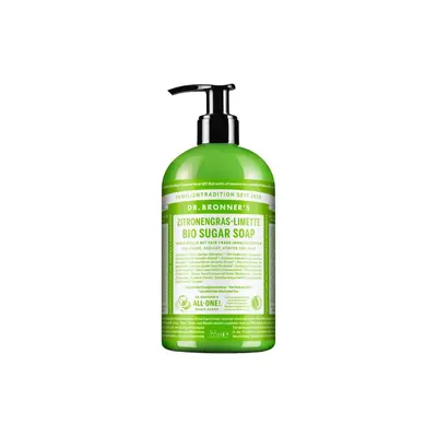 Dr. bronner's Sugar Soap - Lemongrass & Lime, 355ml