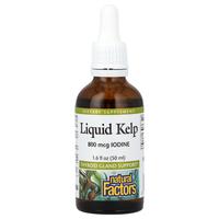 Natural Factors Liquid Kelp, 800 mcg, 1.6 fl oz (50 ml)