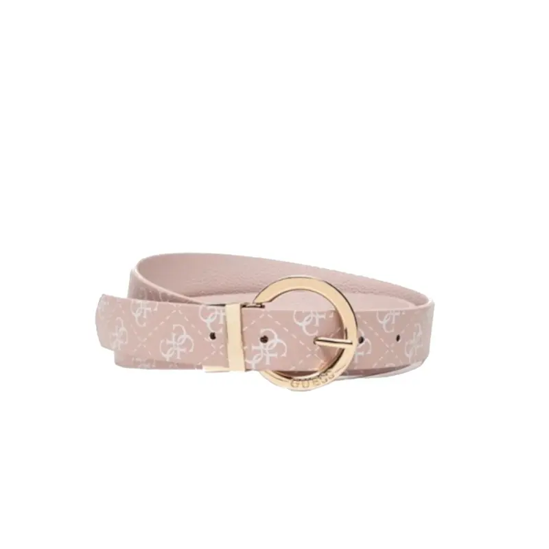 Guess, Naya, fabric belt, pink, women, size M