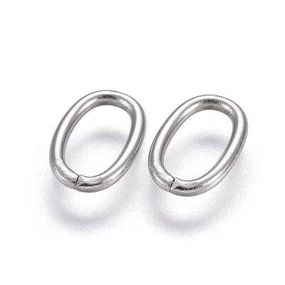 Tarnish Resistant 304 Stainless Steel Open Jump Rings