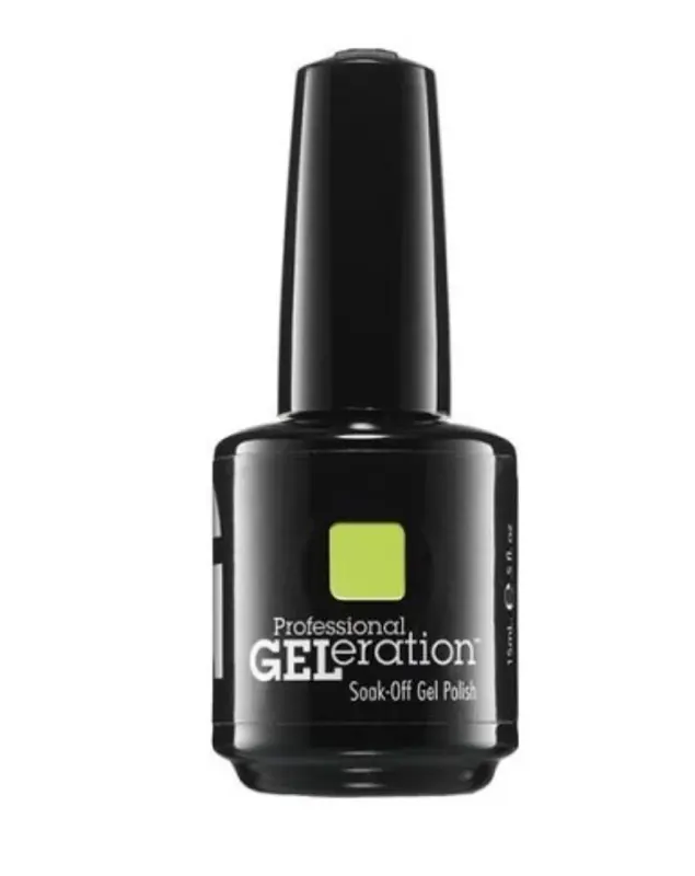 Jessica GELeration Colors Semi-Permanent Nail Polish GEL-1143 Green 15 ml