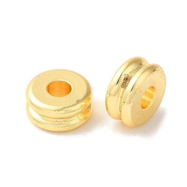 Rack Plating European Brass Beads