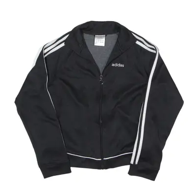 ADIDAS Track Jacket Black Womens UK 10