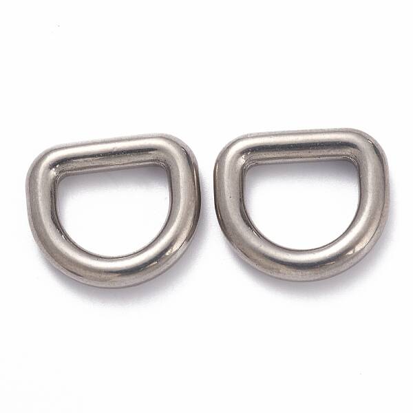 Non-Tarnish 304 Stainless Steel D Rings