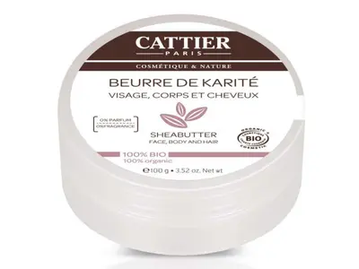 Cattier Organic Shea Butter Face, Body and Hair 100G