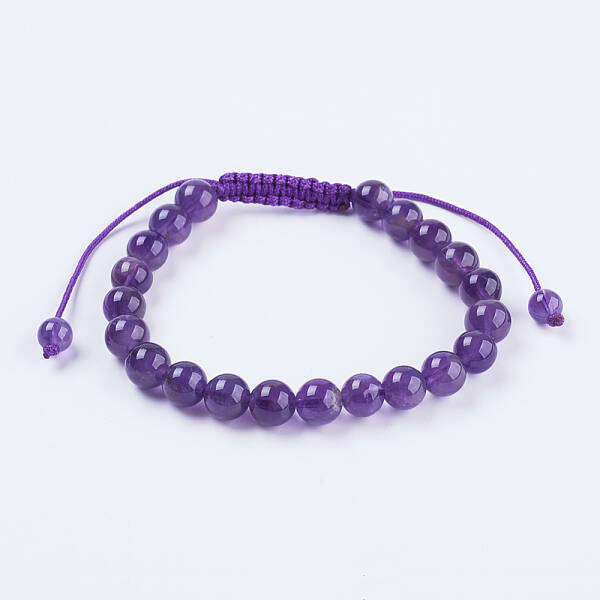 Adjustable Nylon Cord Braided Bead Bracelets