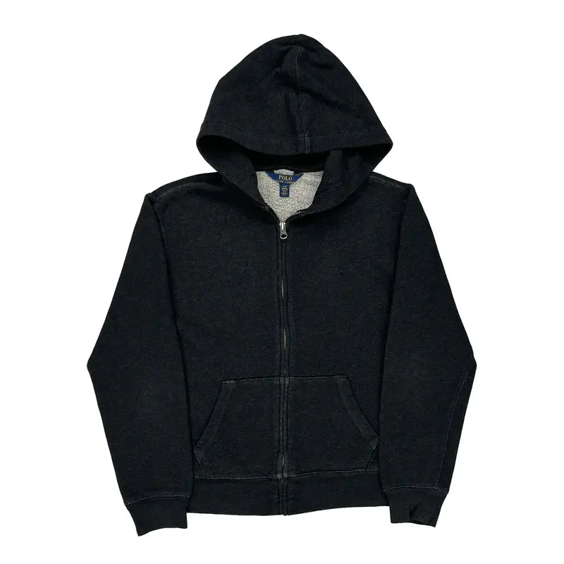 Age 14 Ralph Lauren Hoodie - Large Black Cotton Blend