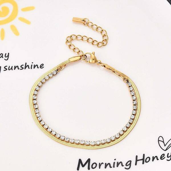 304 Stainless Steel Multi-layer Bracelets