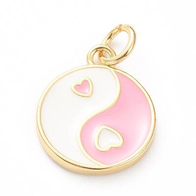 Brass Enamel Pendants