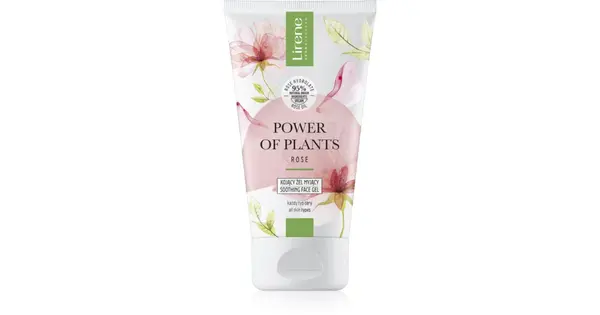 Lirene Power Of Plants Rose Soothing Cleansing Gel With Rose Oil 150 Ml