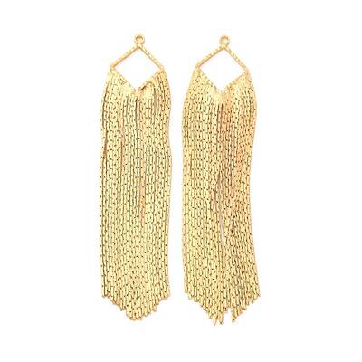 Brass Tassel Big Pendants