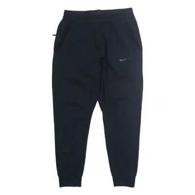 NIKE Mens Track Pants Black Tapered S W28 L28