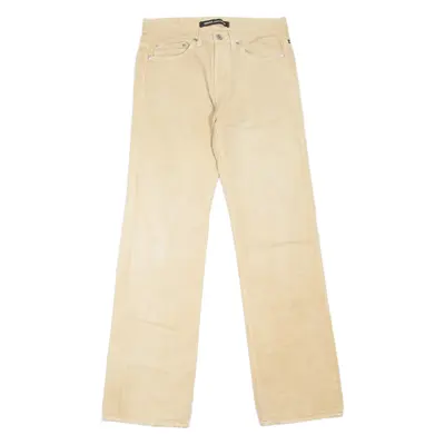VERSACE JEANS COUTURE Womens Jeans Beige Regular Bootcut W30 L31