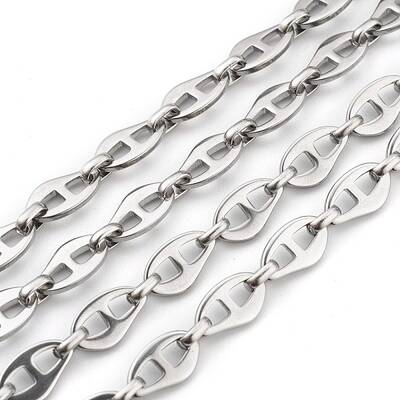 Non-Tarnish 3.28 Feet 304 Stainless Steel Link Chains