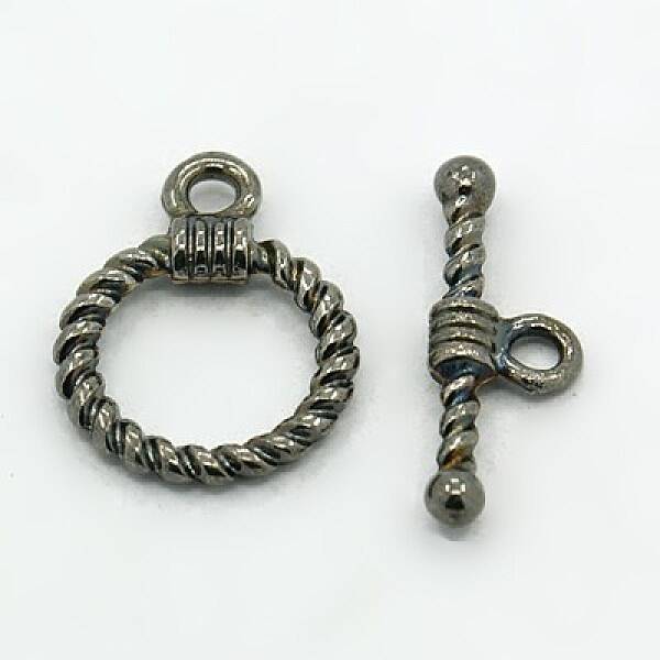 Tibetan Style Alloy Toggle Clasps