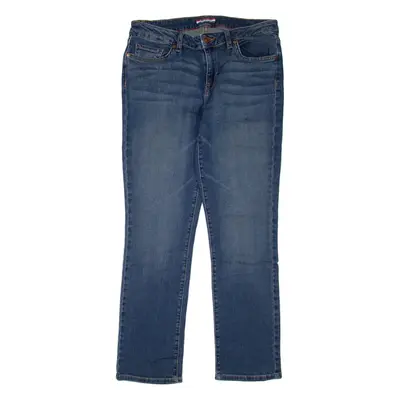 TOMMY HILFIGER Womens Jeans Blue Regular Bootcut Stone Wash W32 L30