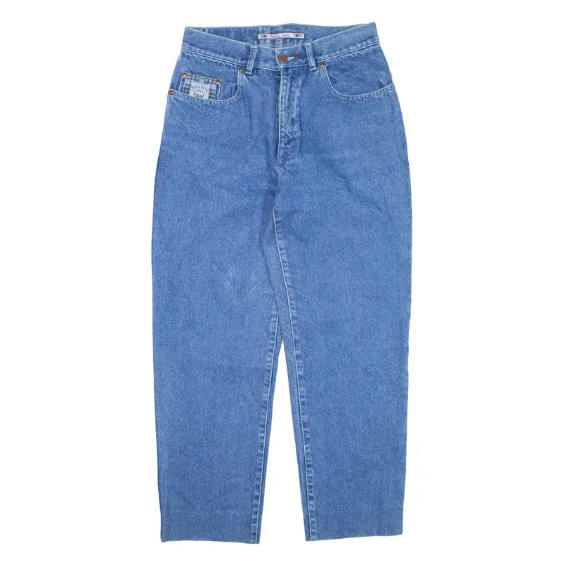 NELSON Caroline Jeans Blue Denim Relaxed Tapered Womens W26 L26