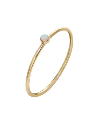 Dia Opal Ring | Metal Color: Gold | Size: 6