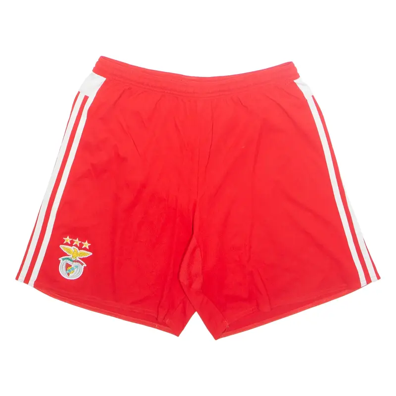 ADIDAS Benfica Mens Sports Shorts Red M W28