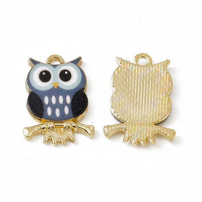 Painted Alloy Pendants