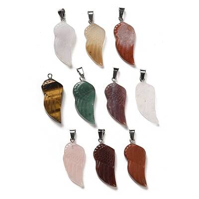 Natural Mixed Gemstone Pendants