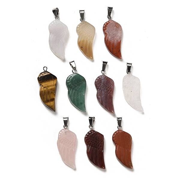 Natural Mixed Gemstone Pendants
