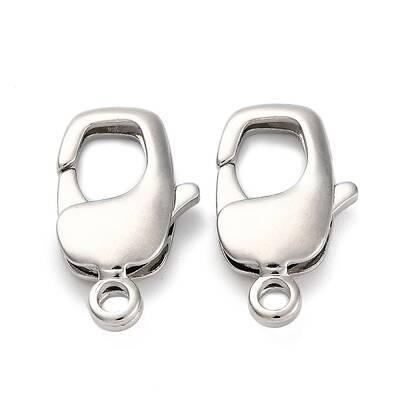 Brass Lobster Claw Clasps