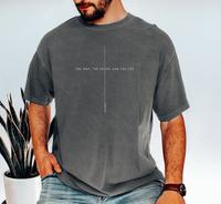 Comfort Colors John 14 6 Tee, Yeshua Tee, Jesus is King Merch, The Way the Truth the Life, Jesus Shirt, Mens Christian Tee, F...