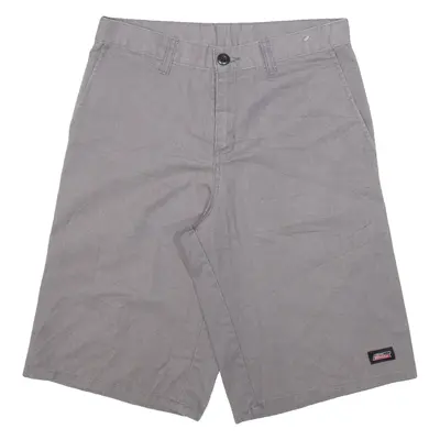 DICKIES Mens Workwear Shorts Grey L W30