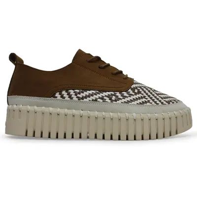 Ilse Jacobsen Tulip 4094 Textile Synthetic Women's Comfort Shoes - Cashew - Size:US 7 Women