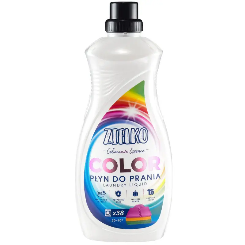 Zielko Colorwave Essence - Detersivo liquido delicato per tessuti colorati 1520 ml