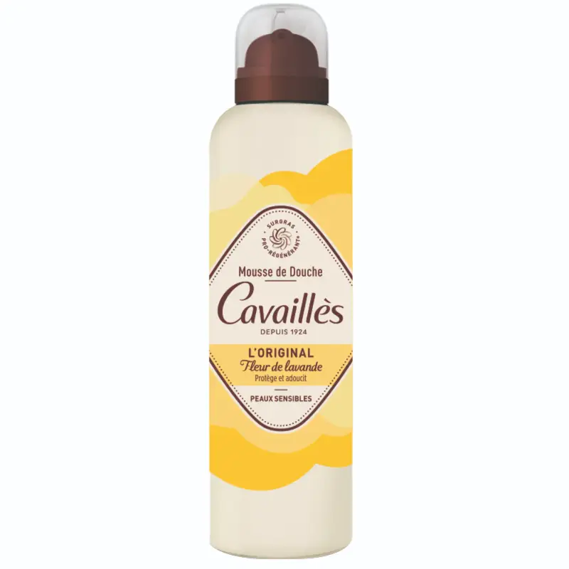 Cavaillès Shower Mousse the Original Lavender Flower 200mL
