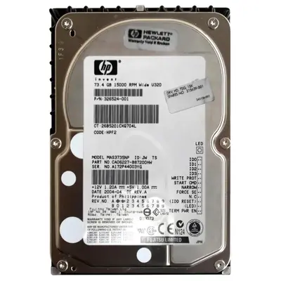 326524R-001 HP 72.8GB Ultra-320 SCSI 15000 3.5-inch Hard Drive