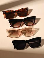 2024 Summer Square Frame Glasses, New Modern Fashion Travel Accessories for Women & Men for Outdoor, Glasses for Daily Use, T...