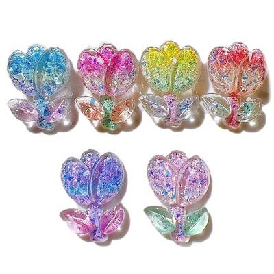 Two Tone Resin Cabochones