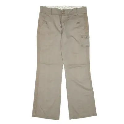 CALVIN KLEIN Trousers Grey Regular Bootcut Womens W34 L30