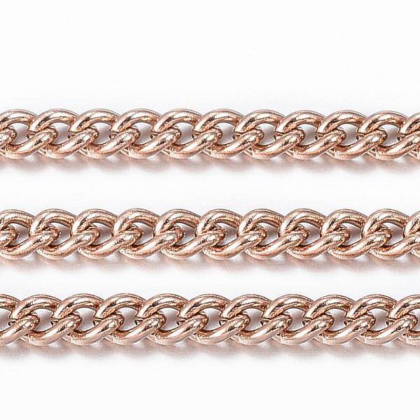 Ion Plating(IP) 304 Stainless Steel Curb Chains