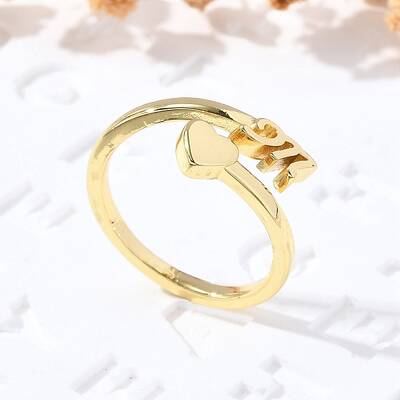 Brass Cuff Rings for Women