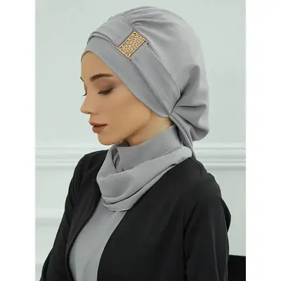 Plain Muslim Hat Inner Jersey Hijabs Women Turkey Instant Turban Islamic Caps Ramadan Headwraps Luxury Khimar Ladies Clothing
