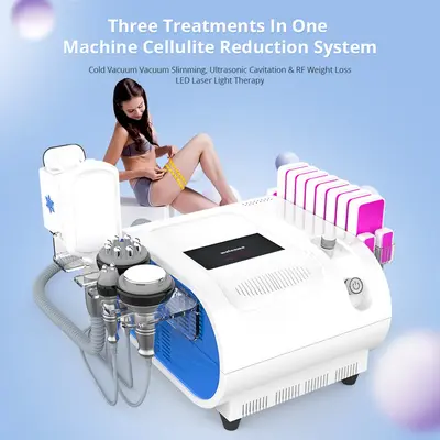 5 in 1 Vacuum Cavitation 40K RF Radio Frequency Fat Freeze Slimming Machine for Spa Salon Studio Home Use | WL-7005C