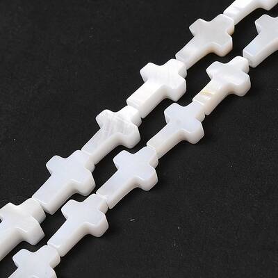 Natural Freshwater Shell Beads Strands
