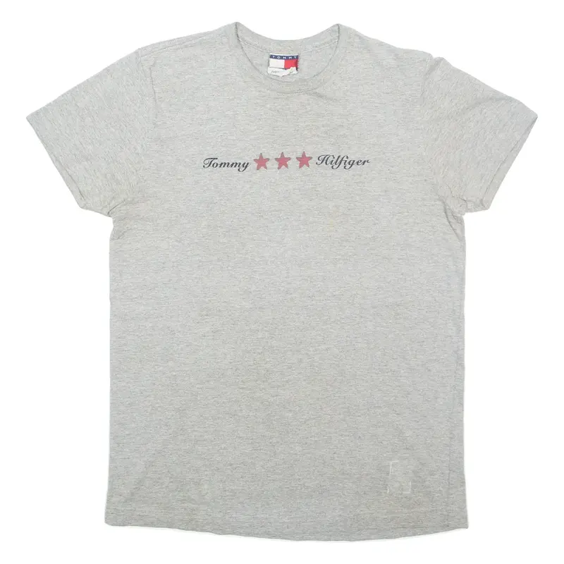 TOMMY HILFIGER Womens T-Shirt Grey M